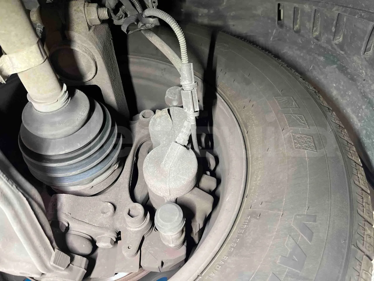 Mussa & Graziano 250MG2 HELMC - EUR6 - 130kW - 6.363m - front brake calipers left