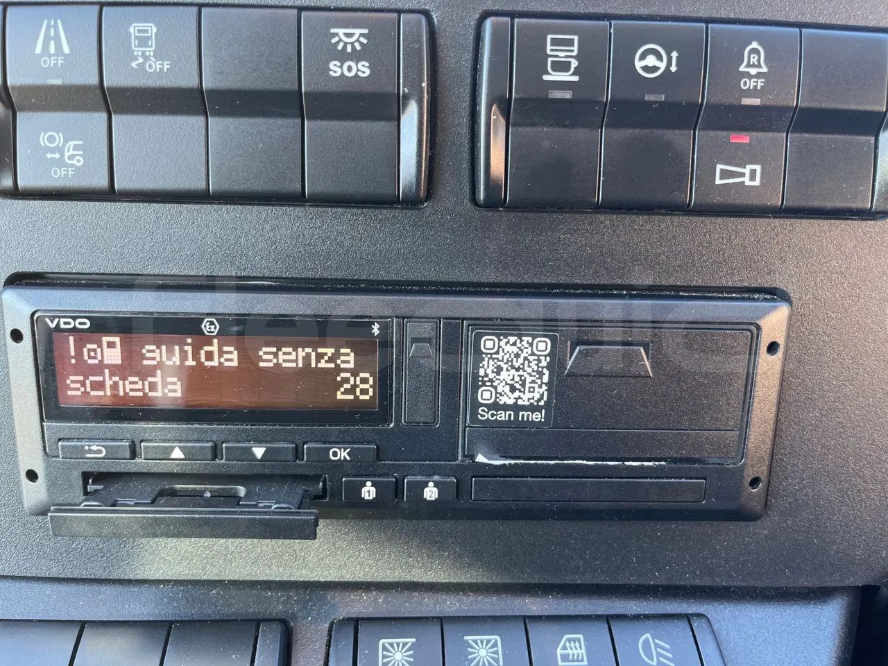 Mercedes-Benz Tourismo E16/2RHD-EUR6 -335kW -13.115m - Tachograph