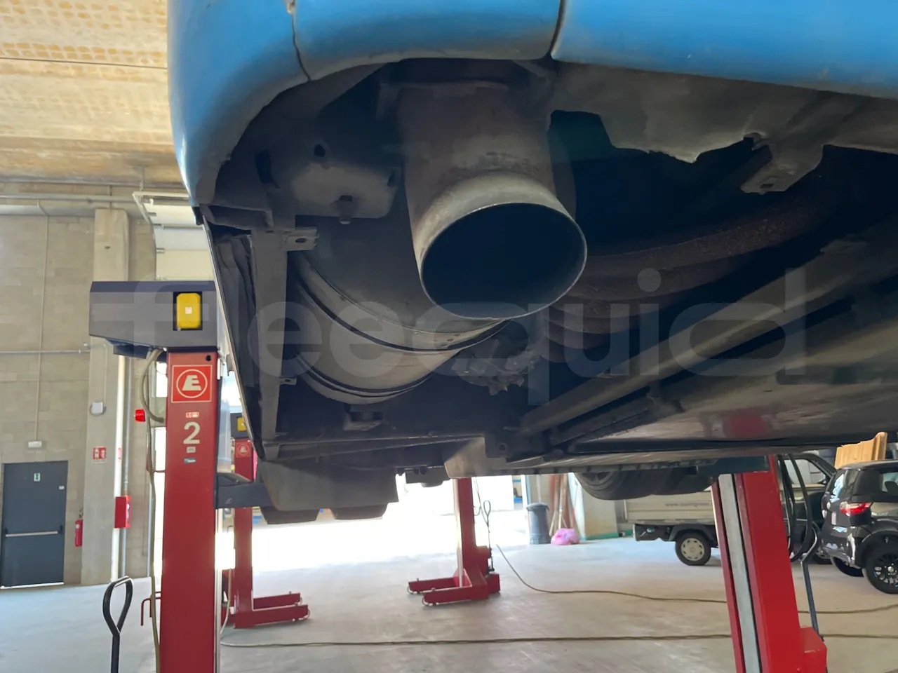 Mercedes-Benz Integro 0550-EUR3-220kW-12m - exhaust photo