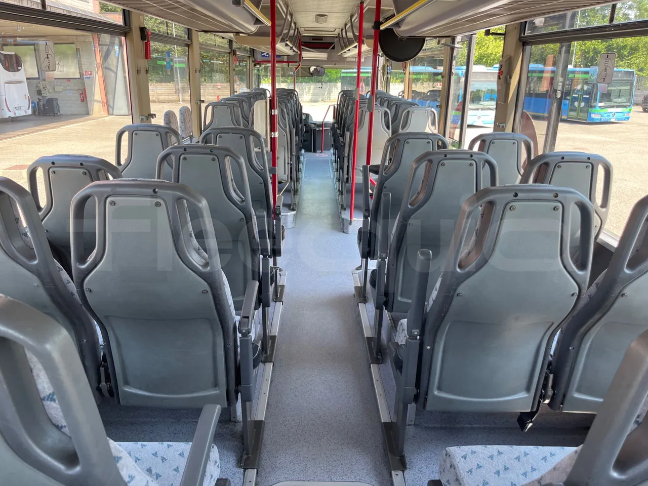 Mercedes-Benz Integro 0550-EUR3-220kW-12m - forward view all seats last row height