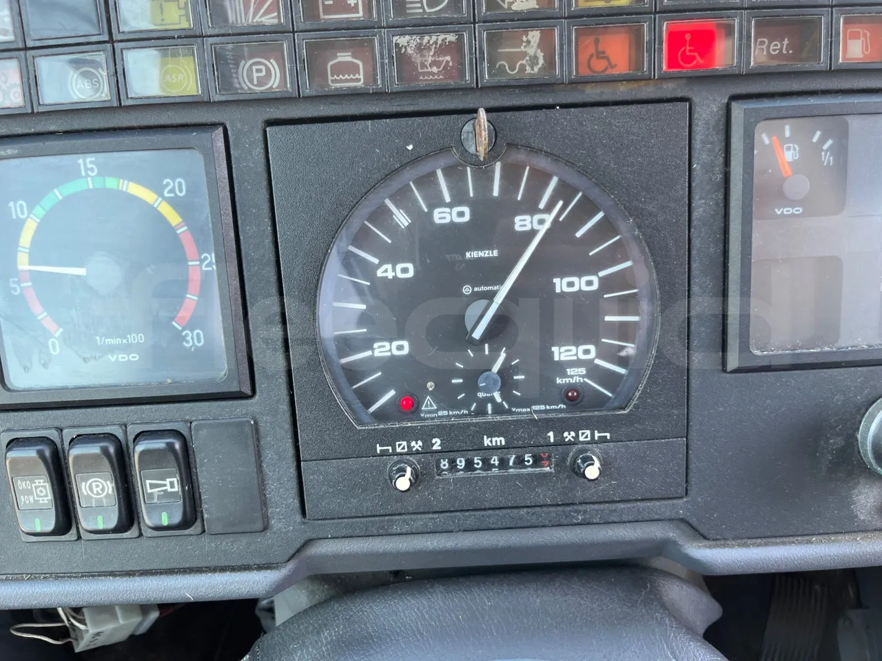 Mercedes-Benz Integro 0550-EUR3-220kW-12m - Tachograph
