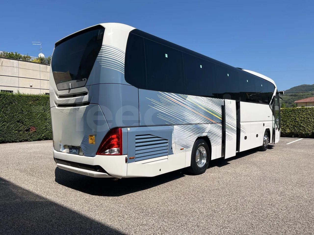 Neoplan Tourliner - 3/4 Rear Right Side Doors Open