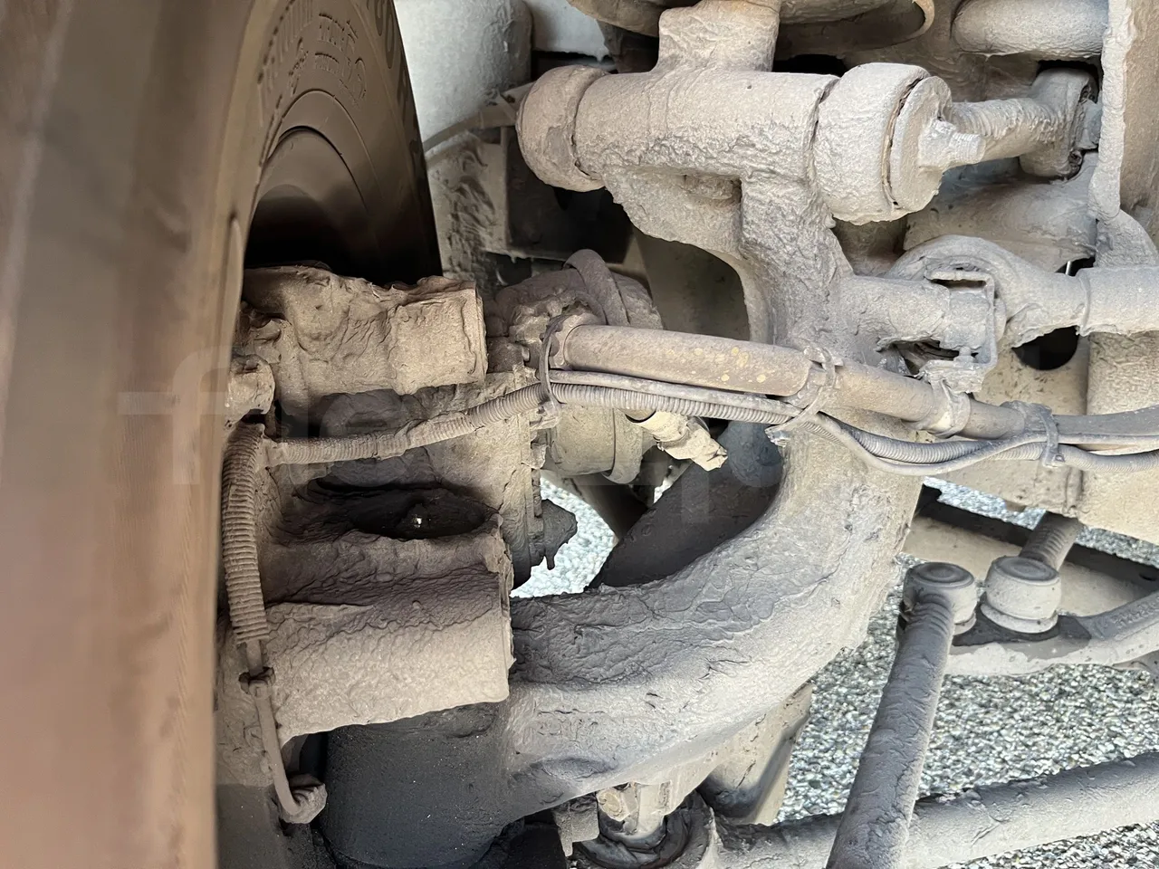 Neoplan Tourliner - First Axle Brake Calipers Right Side