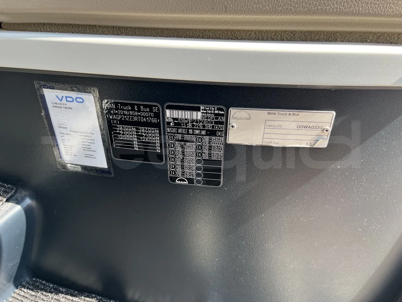 Neoplan Tourliner - Vehicle Plate