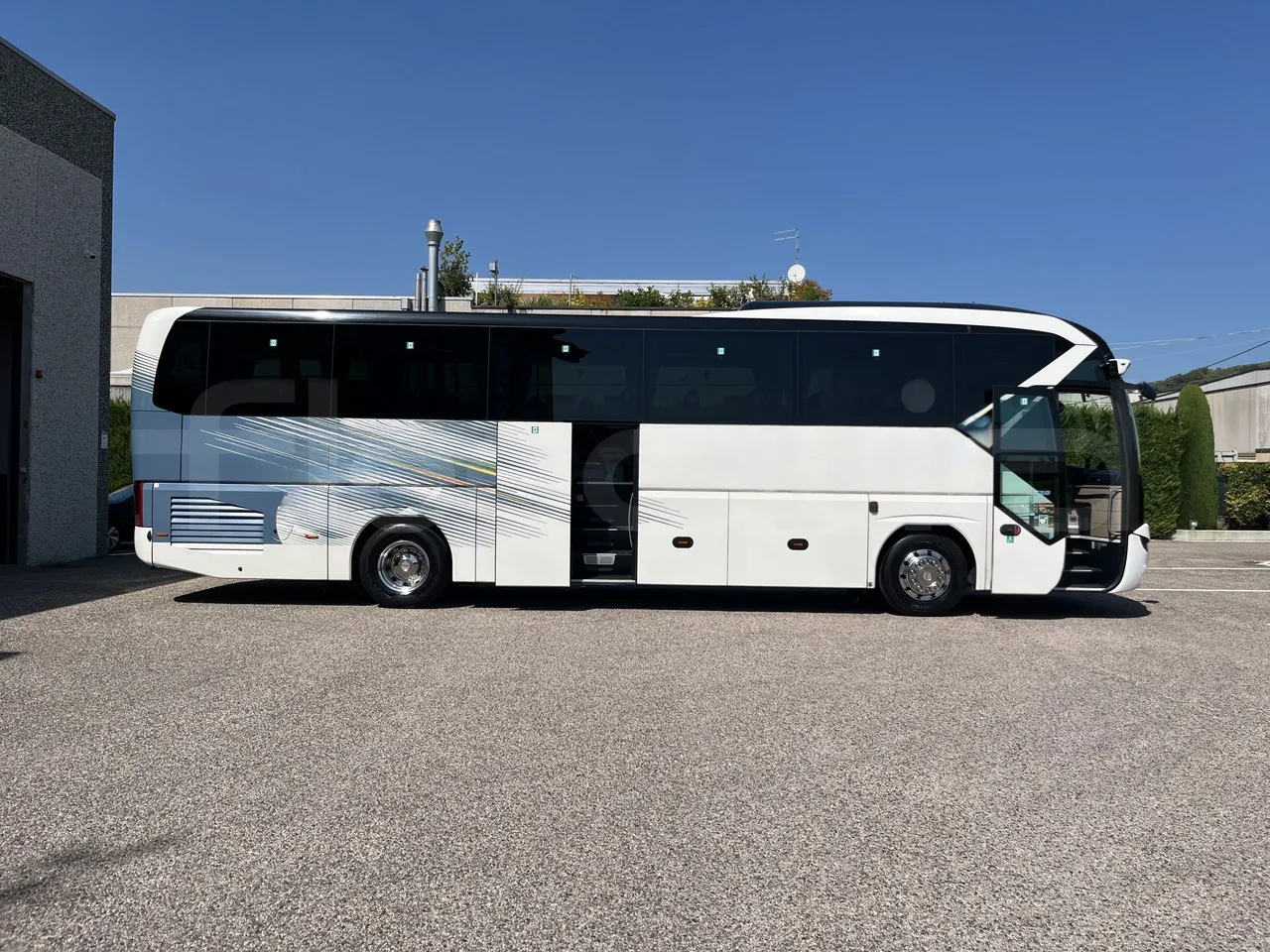 Neoplan Tourliner - Right Side Doors Open