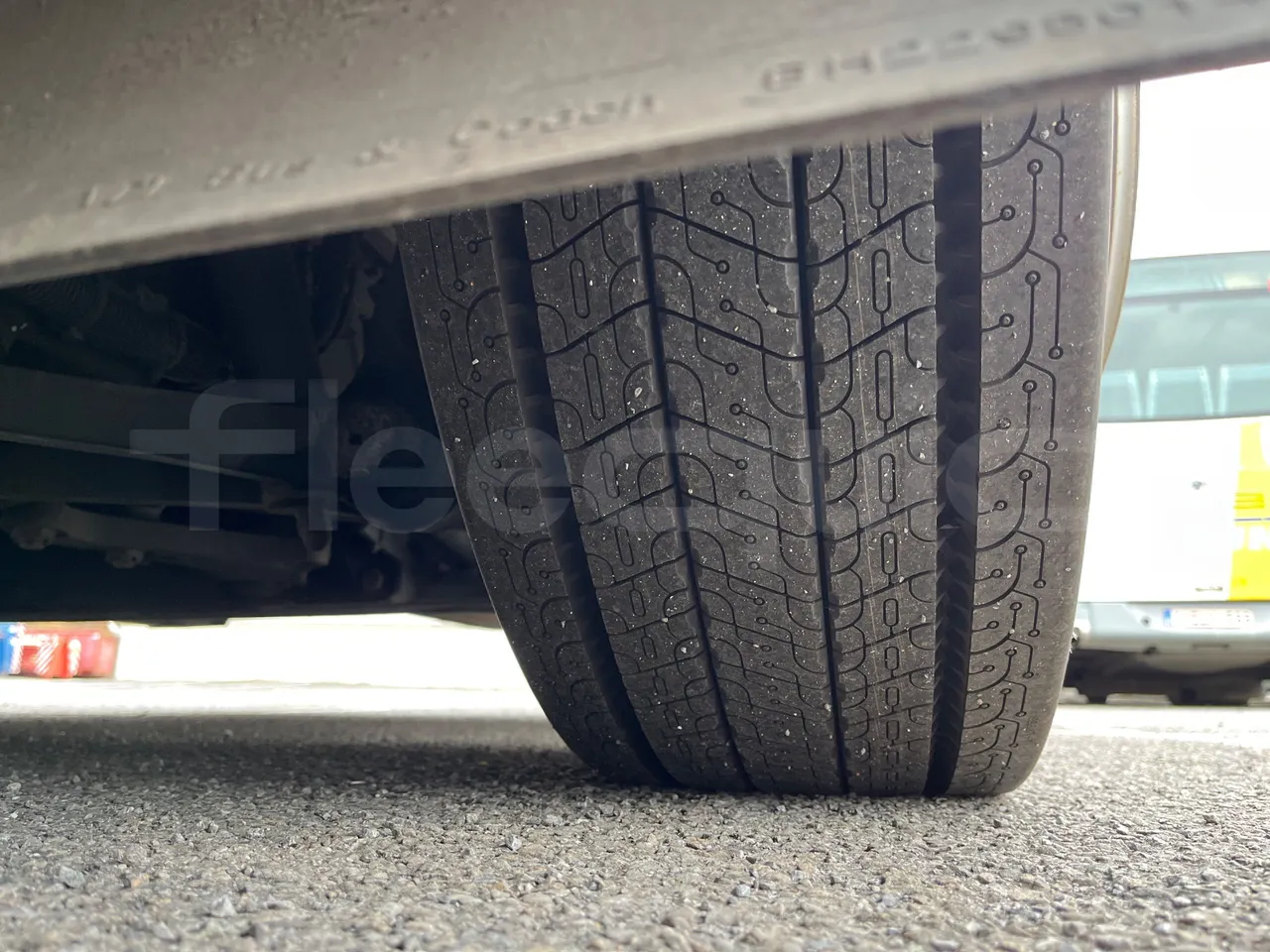 Vdl Citea KA18 - EUR5 -231kW - 12.000m - front left tire measurements