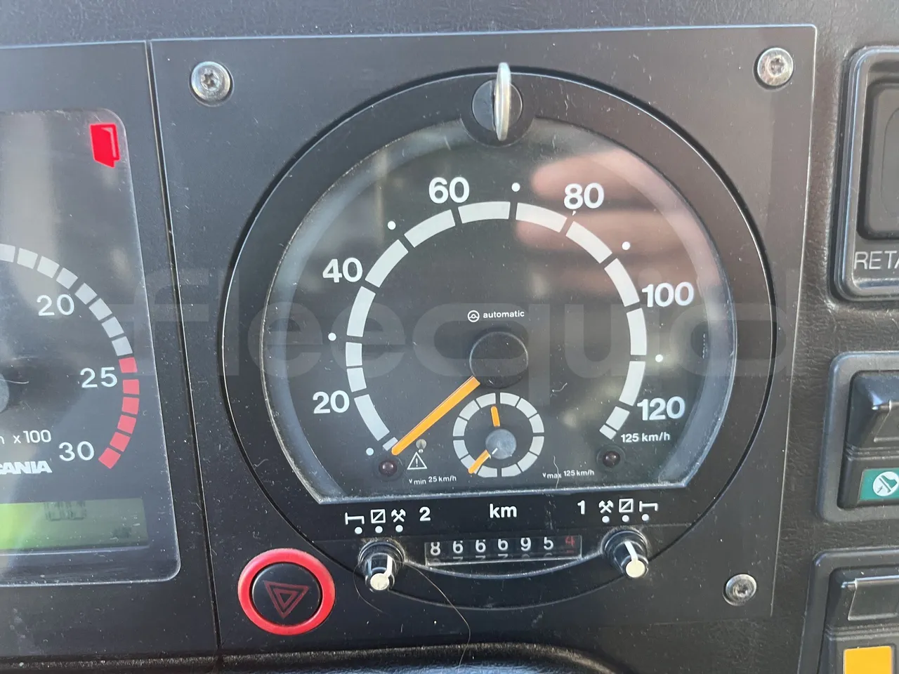 Scania De Simon - Tachograph