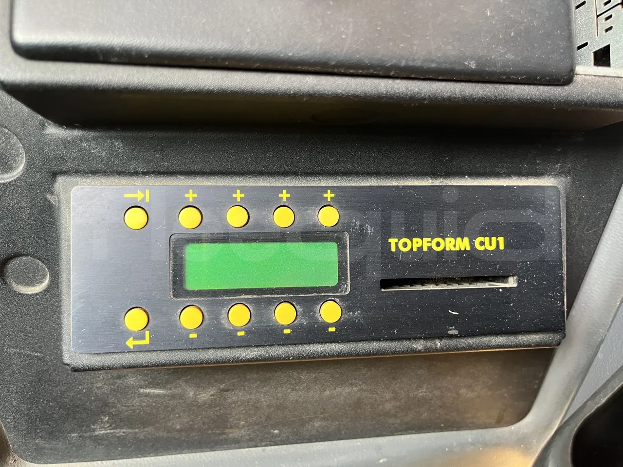 Setra S415 - Command Unit Indicators