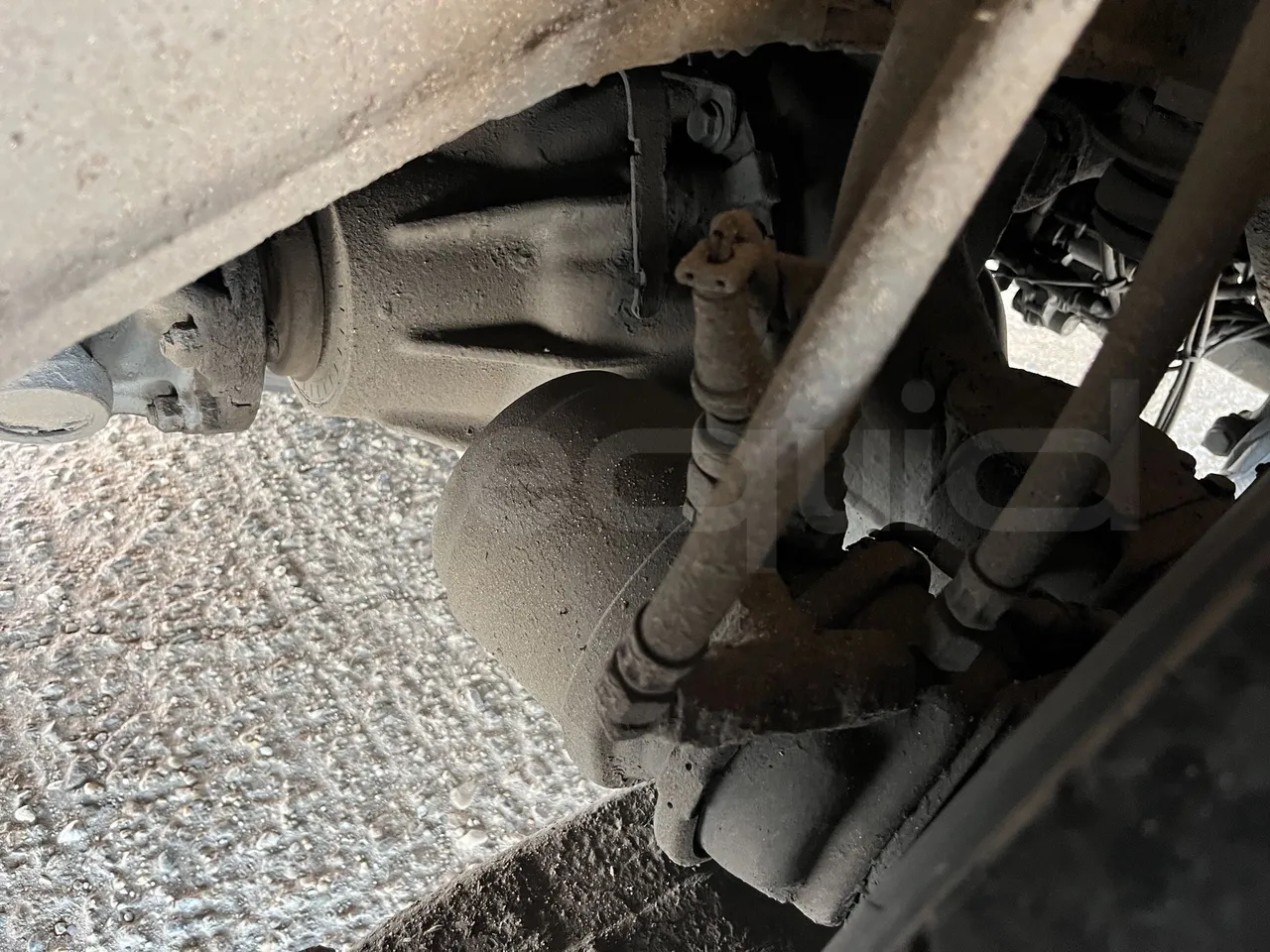 Setra S415 - Second Axle Caliper Brakes Right Side