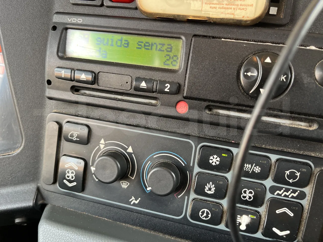 Setra S415 - Tachograph