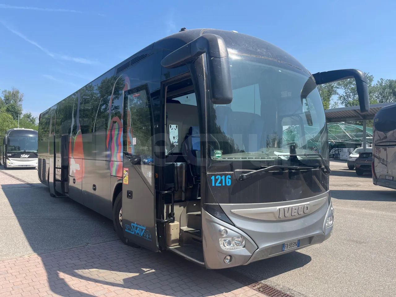 Iveco Magelys Pro - fire extinguishing system