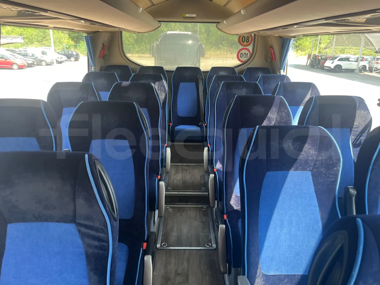 Iveco Magelys Pro - interior reverse seats driver height (mandatory for bus to scrap)