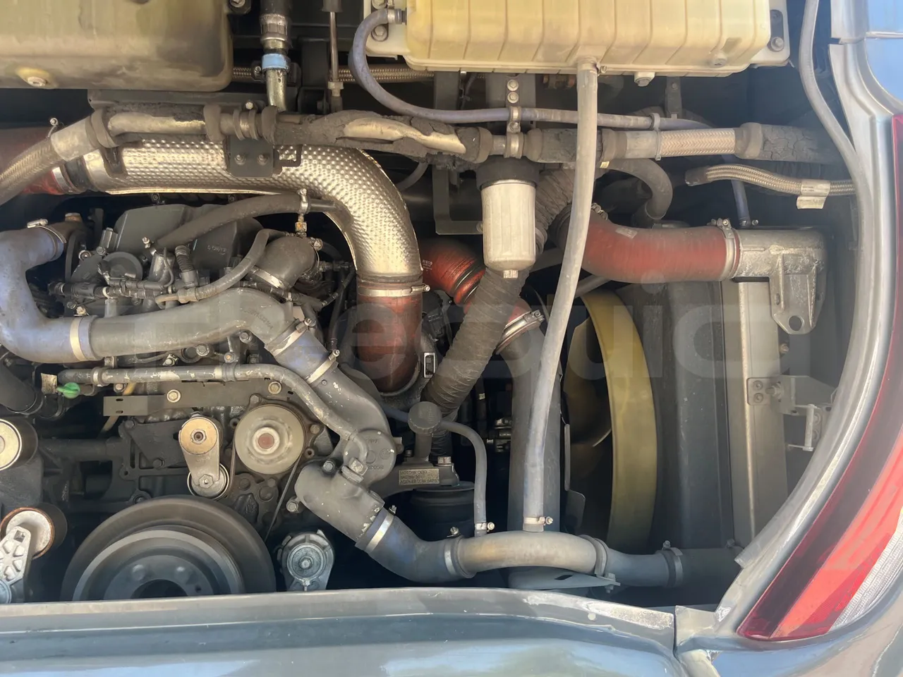 Iveco Magelys Pro - internal frame rust check