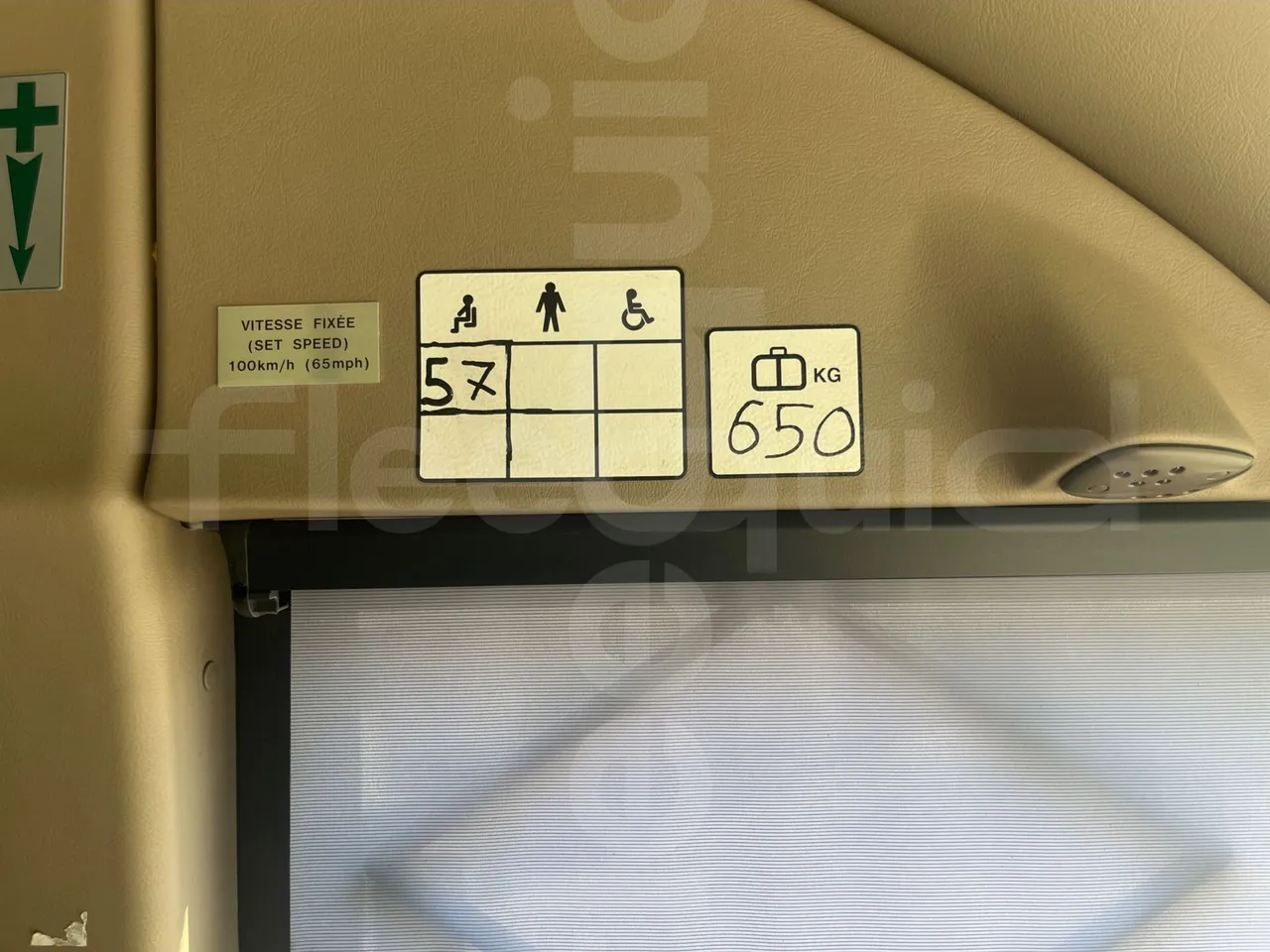 Iveco Magelys Pro - seat plate photo