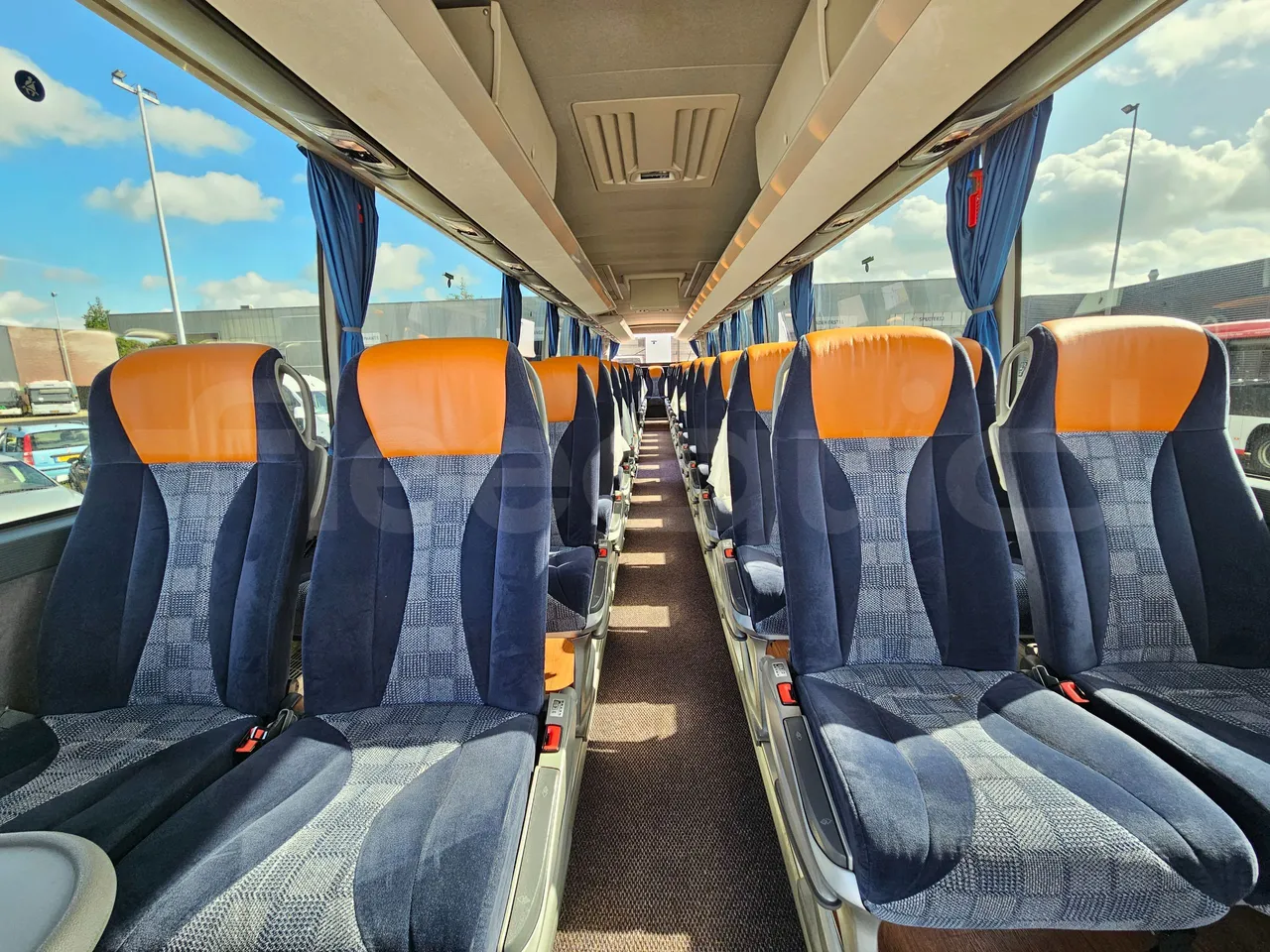 Setra S516 HD/2 - EUR6 - 315kW - 13.12m - interior reverse seats driver height (mandatory for bus to scrap)