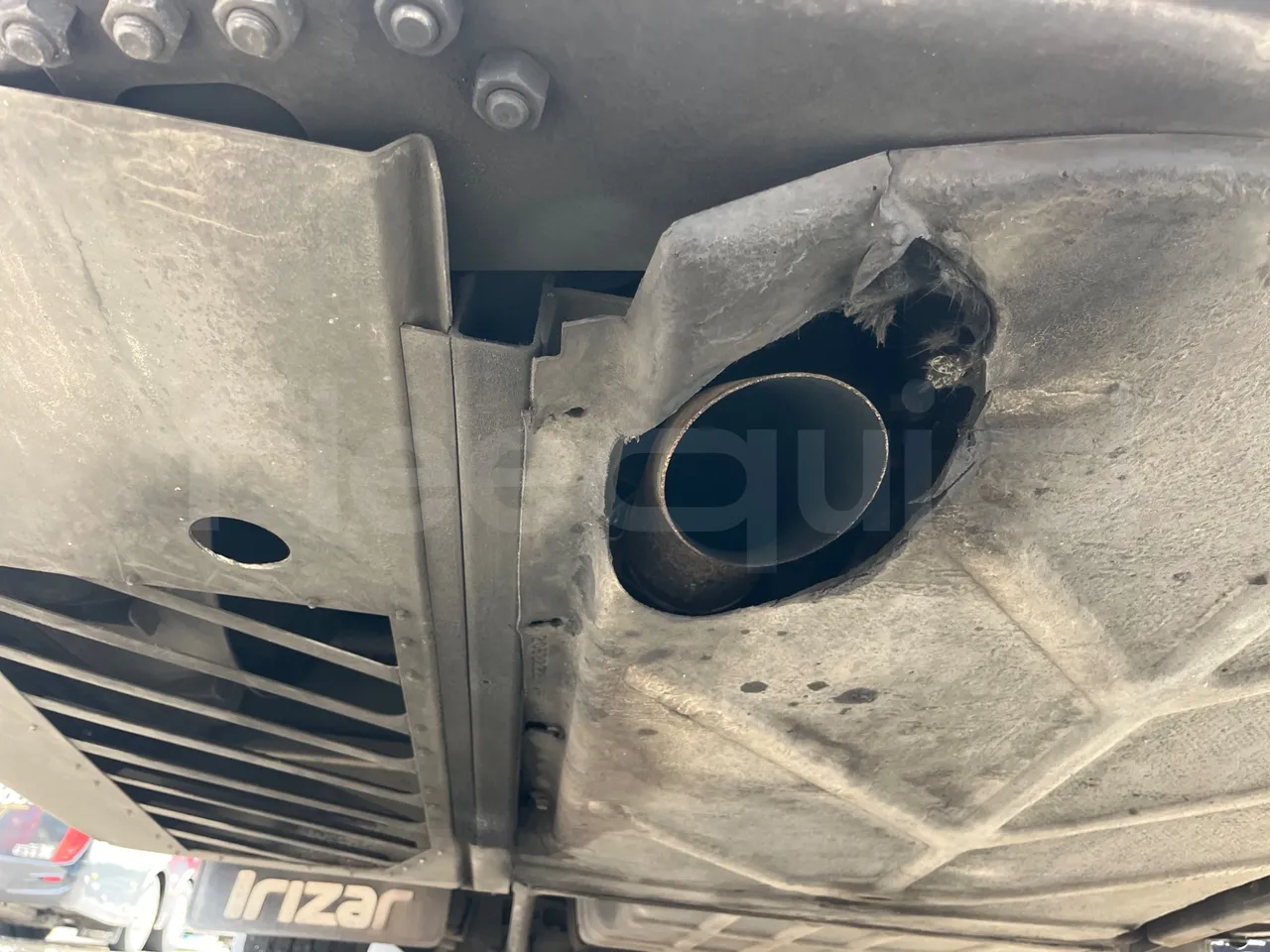 Irizar i6 14.37/480 - EUR5 - 353kW - 13.870m - exhaust photo