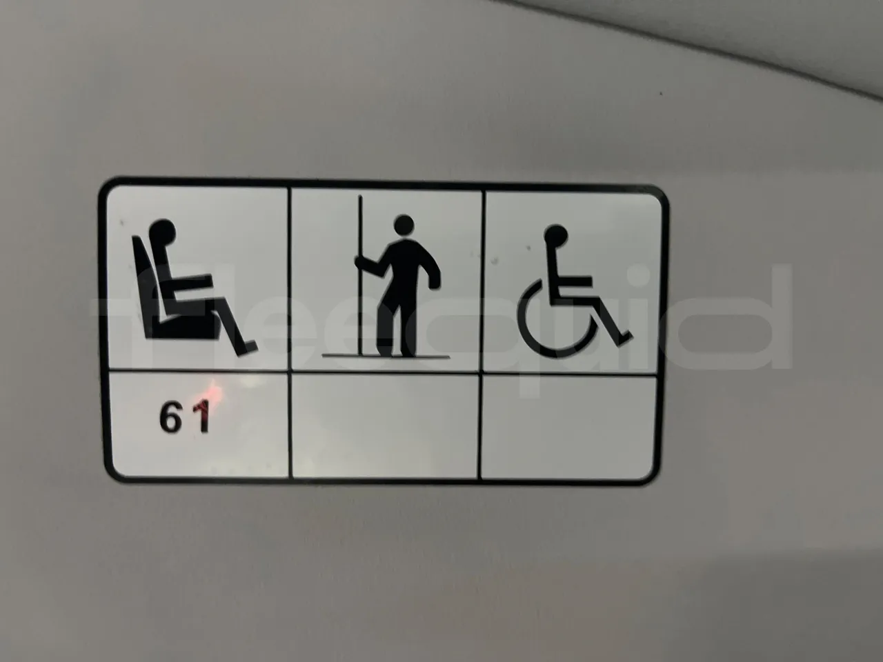 Irizar i6 14.37/480 - EUR5 - 353kW - 13.870m - seat plate photo