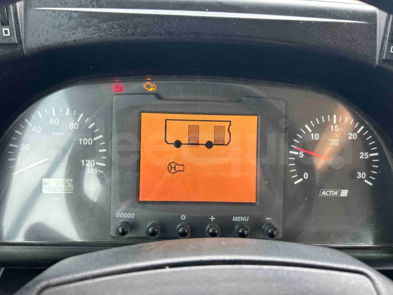 Heuliez GX127 GX127  - Euro5 - 160kW - 9.420mt - dashboard lights on