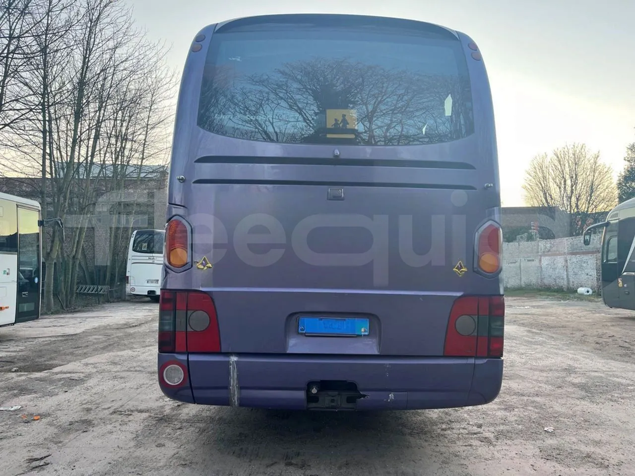 Man Lion's Coach B.2007 - EUR5 - 294kW - 12.000m - rear hatch closed