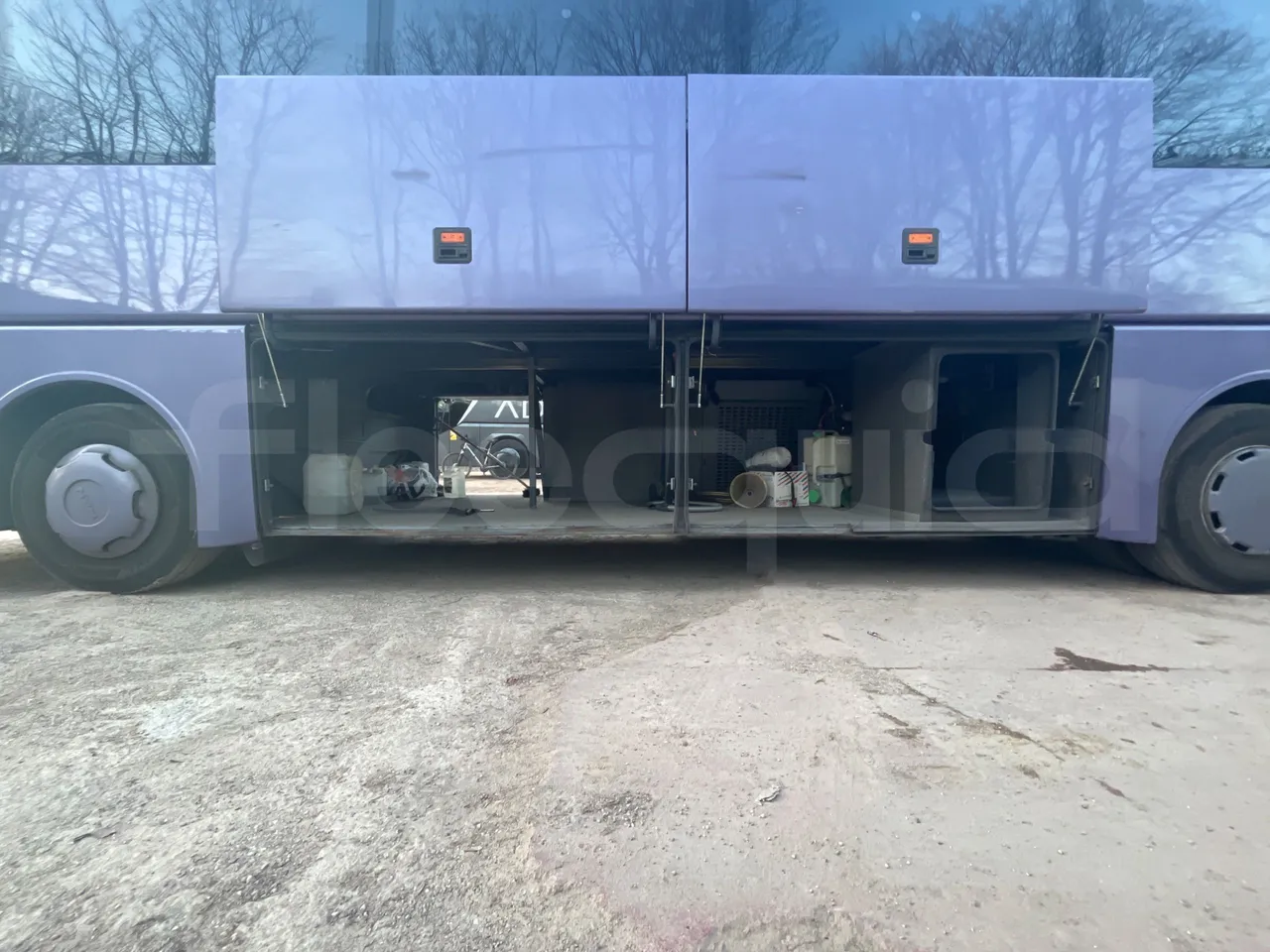 Man Lion's Coach B.2007 - EUR5 - 294kW - 12.000m - rear hatch open