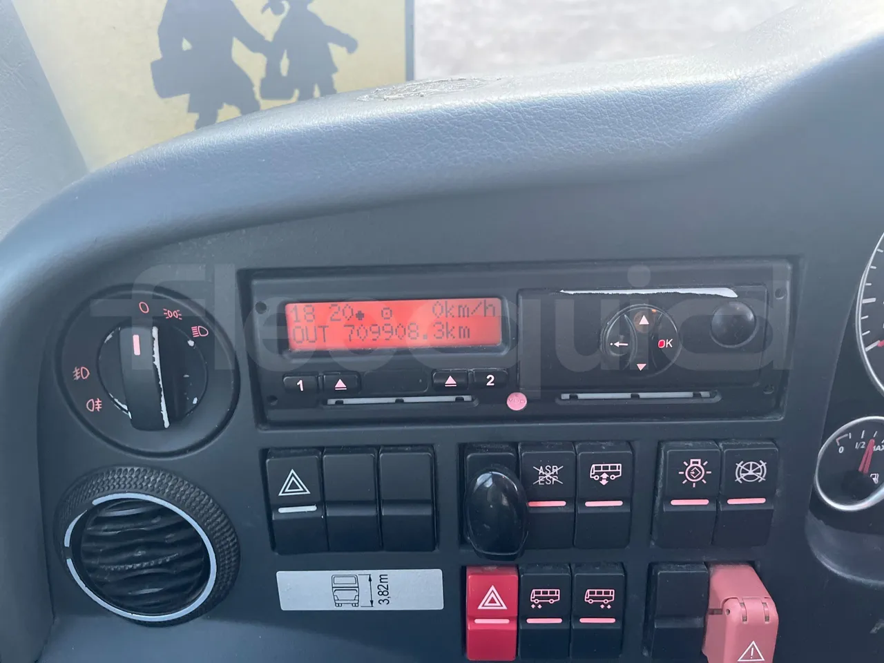 Man Lion's Coach B.2007 - EUR5 - 294kW - 12.000m - Tachograph