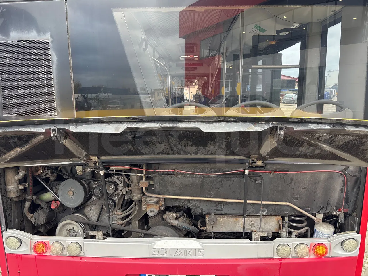 Solaris Urbino 18 -EUR3 - 231kW - 18m - rear hatch open