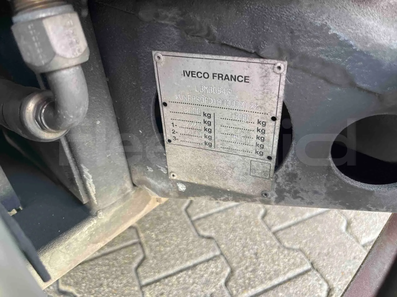 Iveco Citelis - Vehicle Plate