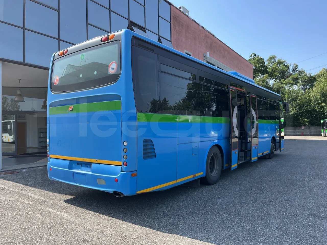 Iveco Crossway - 3/4 Rear Right Side Doors Open