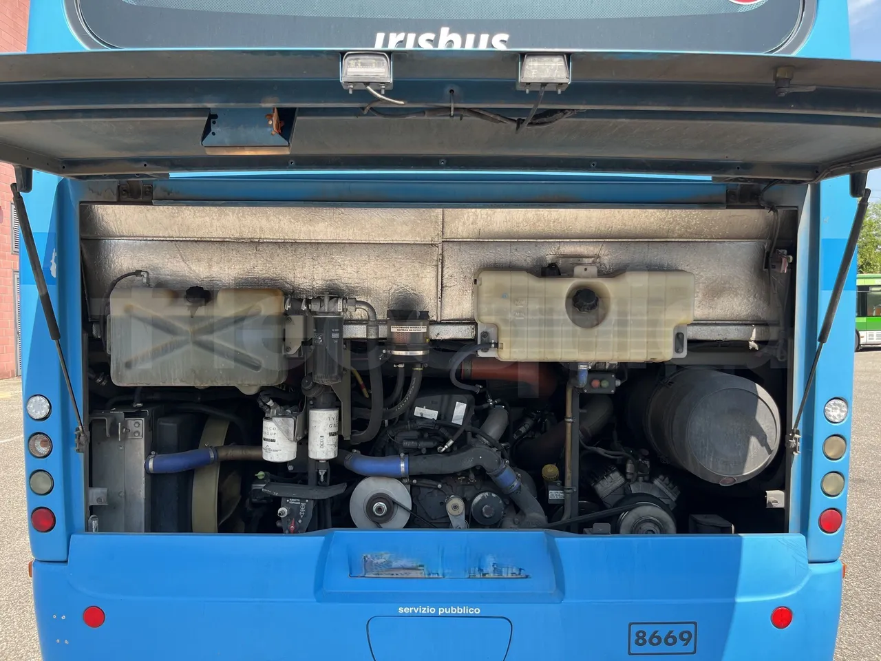Iveco Crossway - Rear Hatch Open