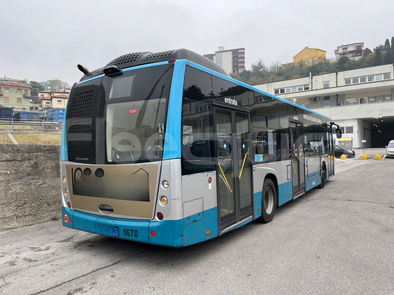 BredaMenarinibus CityMood 12,1M - rear hatch open (mandatory  for bus to scrap)