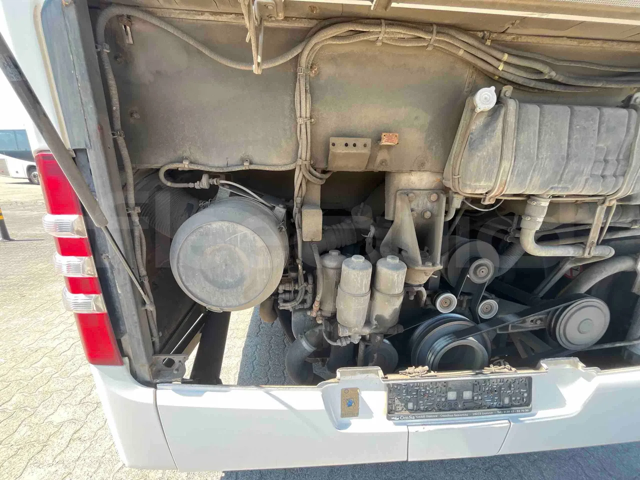 Mercedes-Benz Citaro - Fire Suppression Nozzles