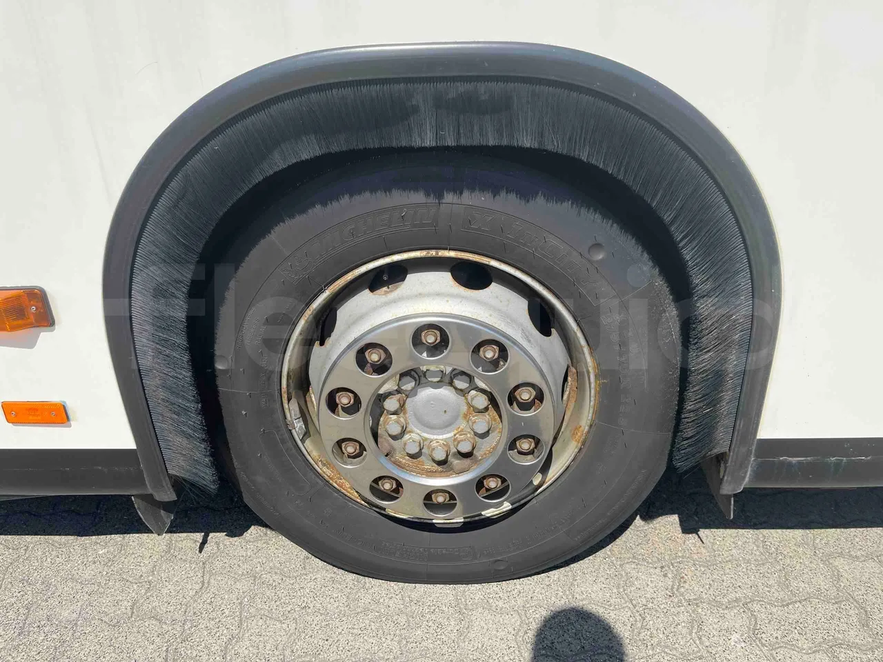 Mercedes-Benz Citaro - Second Axle Left Side: Complete Wheel