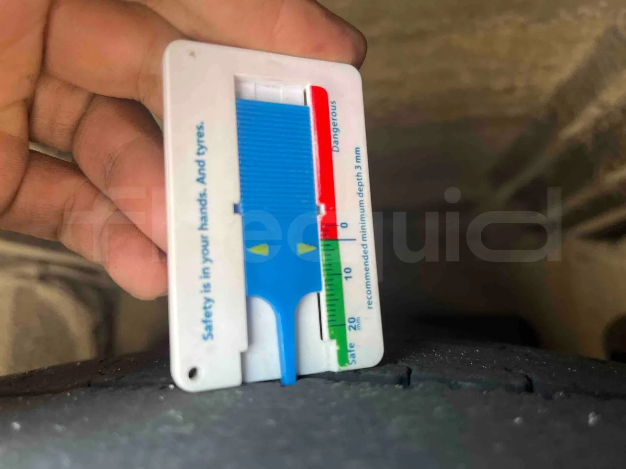 Mercedes-Benz Citaro - First Axle Left Side: Tyre Tread