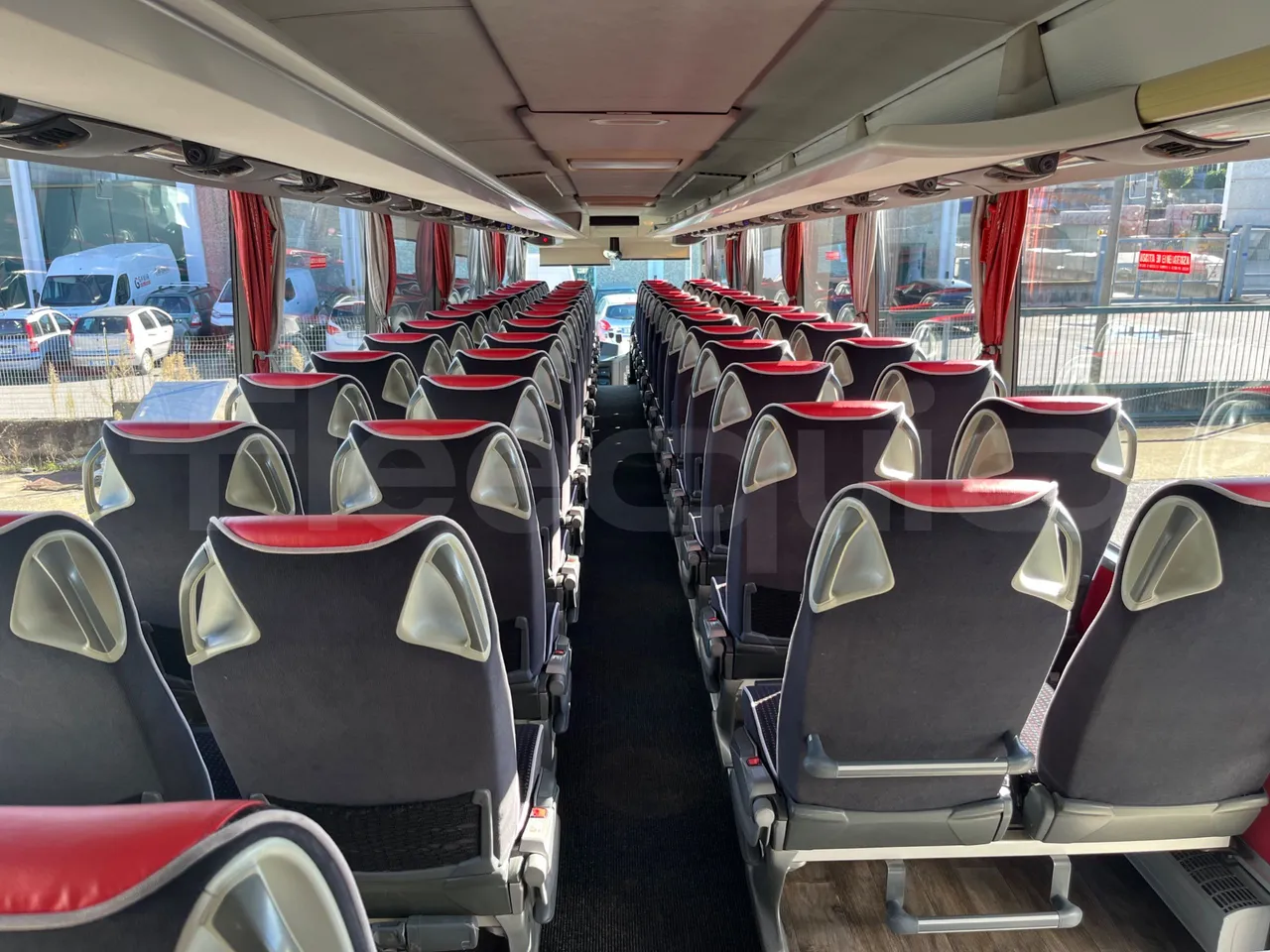 Setra S419 GT-HD/ Euro 5 - 350 Kw - 14.960 Mt - forward view all seats last row height