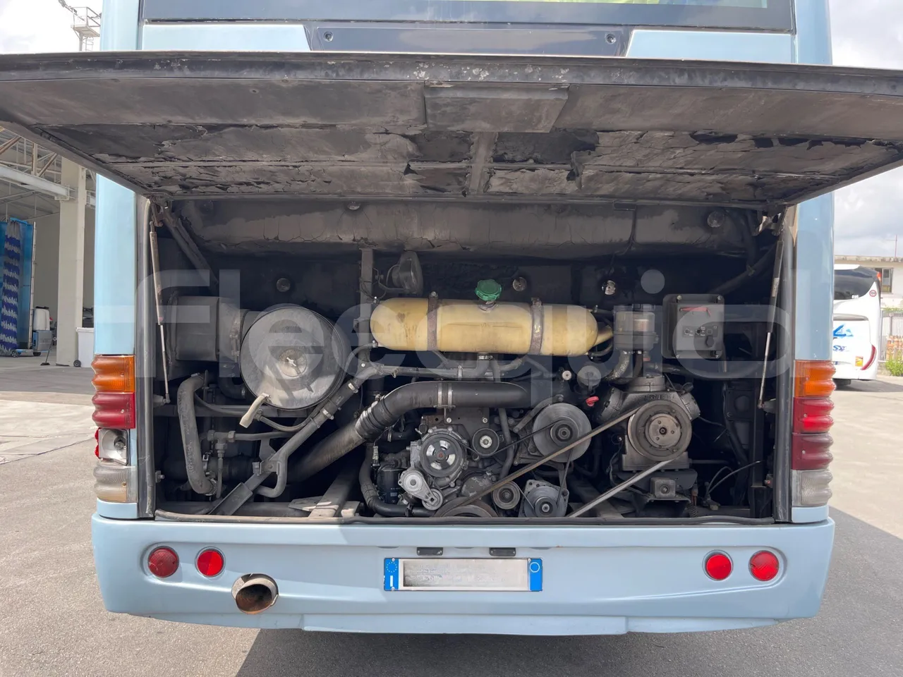 Scania Irizar Century K114EB - Euro3 - 280kW - 12mt - rear hatch open