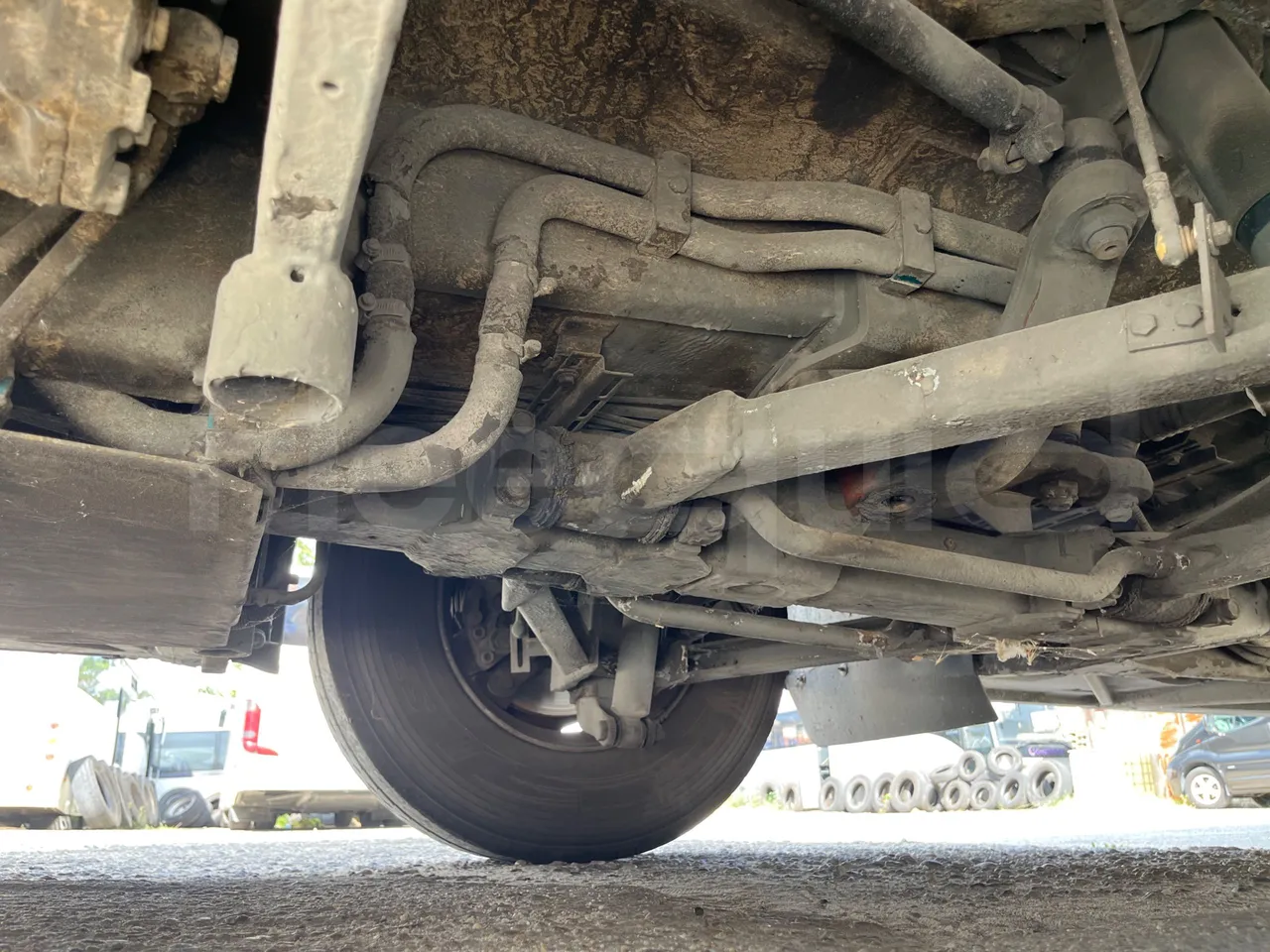 Setra S315 315 NF 457/ Euro 3 -185Kw -12 Mt - front axle left side