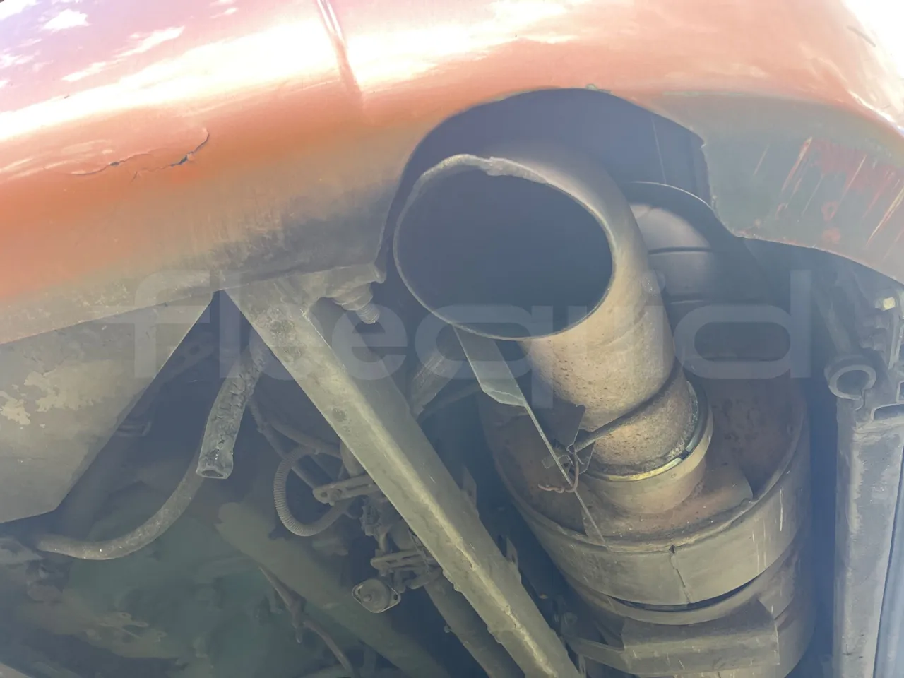 Volvo 9700 4X2 HDH - EUR4 - 309kW - 12.2m - exhaust photo
