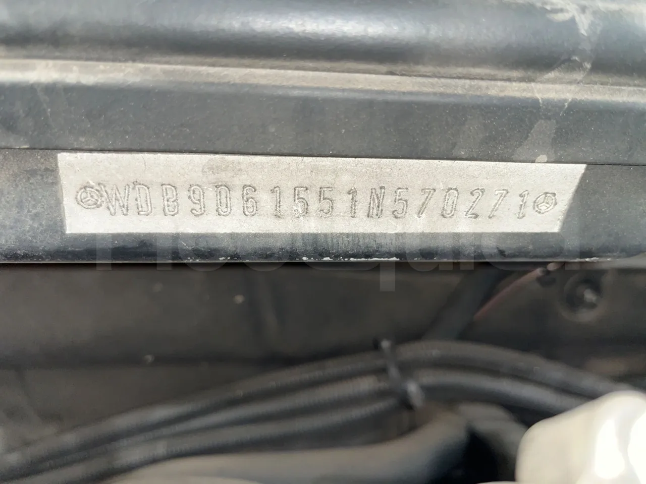 Mercedes-Benz Sprinter   906BA50 - Euro6 - 140kW - 7.700mt - chassis VIN photo