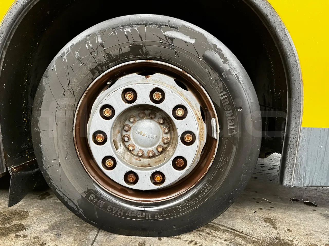 Man A39 A39 -EUR5-235kW -13.730m - front left tire measurements