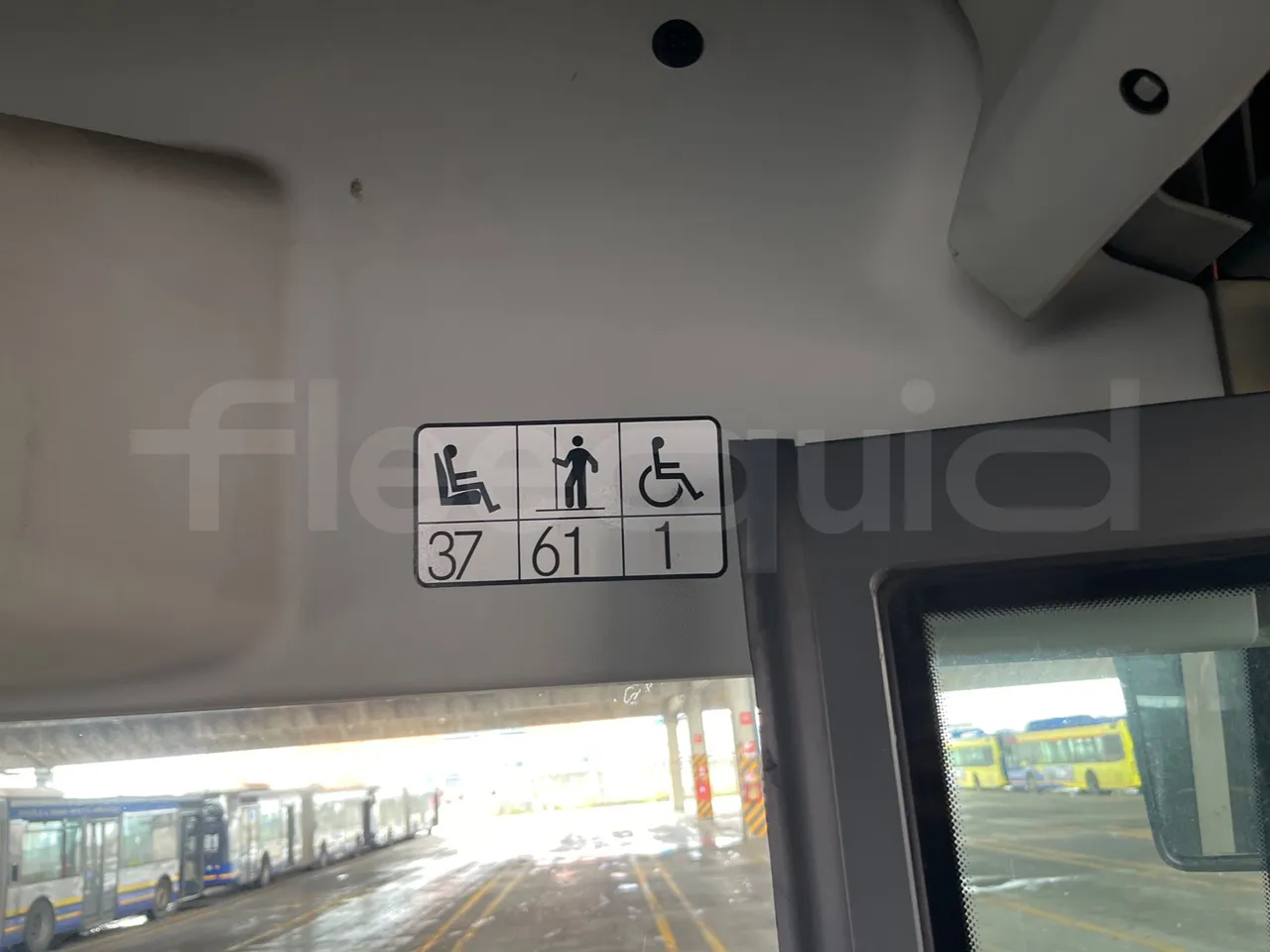 Mercedes-Benz Citaro O530 - Euro5 - 205kW - 12mt - seat plate photo