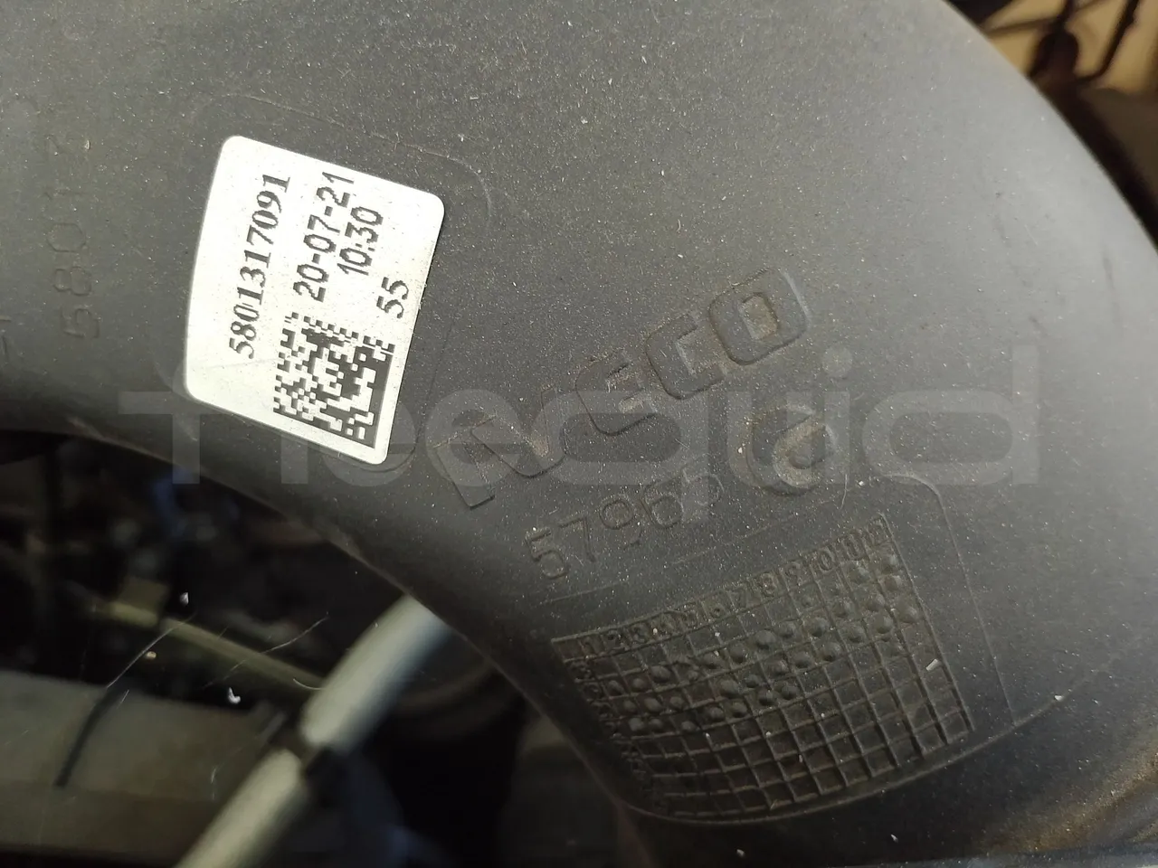 Iveco Indcar WGIVMY11 MOBI SCUOLABUS - EUR6 - 100Kw - 8,592m - engine plate photo