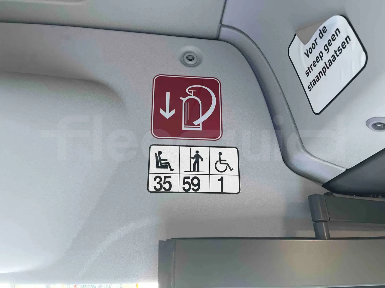 Mercedes-Benz Citaro - Seats Plate