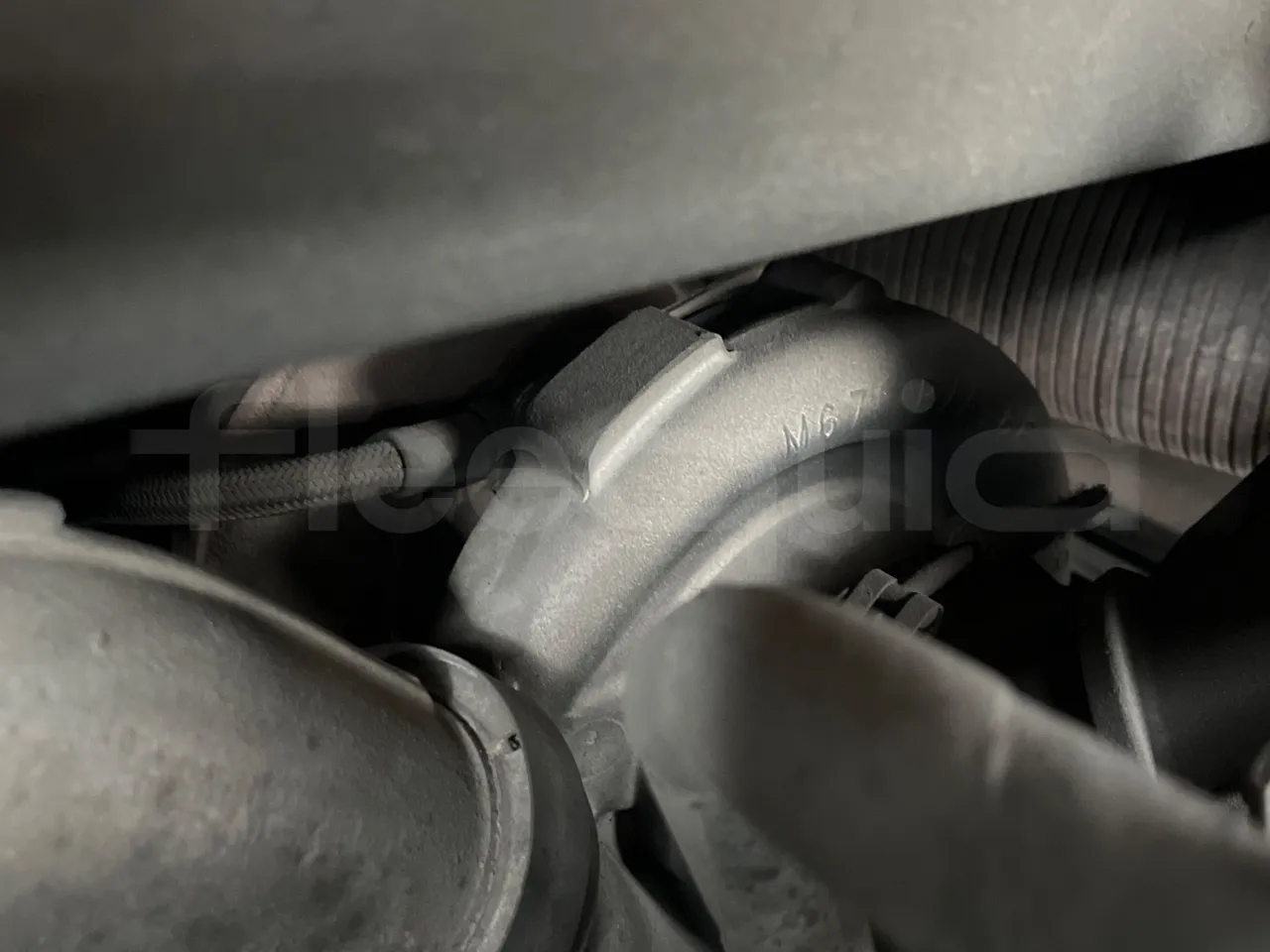 Volvo B12B DH12D420 - EUR4 -309kW -12.975m - engine plate photo