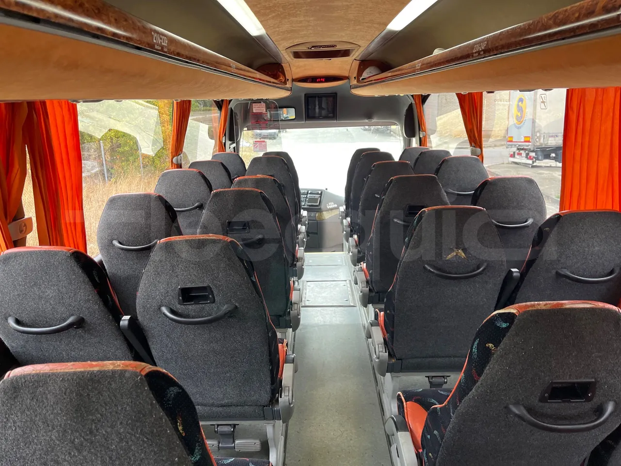 Volvo B12B DH12D420 - EUR4 -309kW -12.975m - forward view all seats last row height