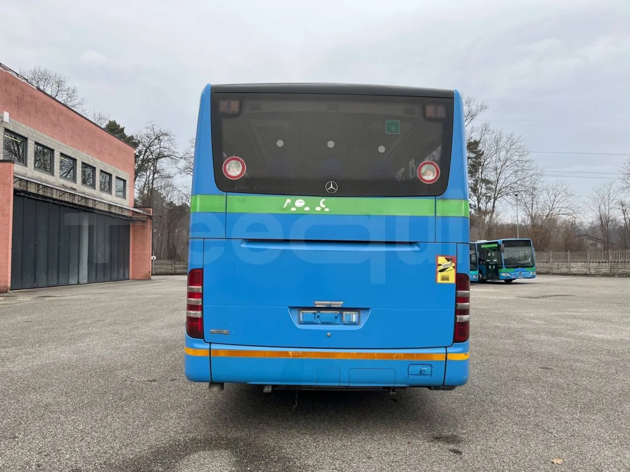 Mercedes-Benz Integro E5 4 - Euro5 - 220kW - 12.140mt - rear hatch closed