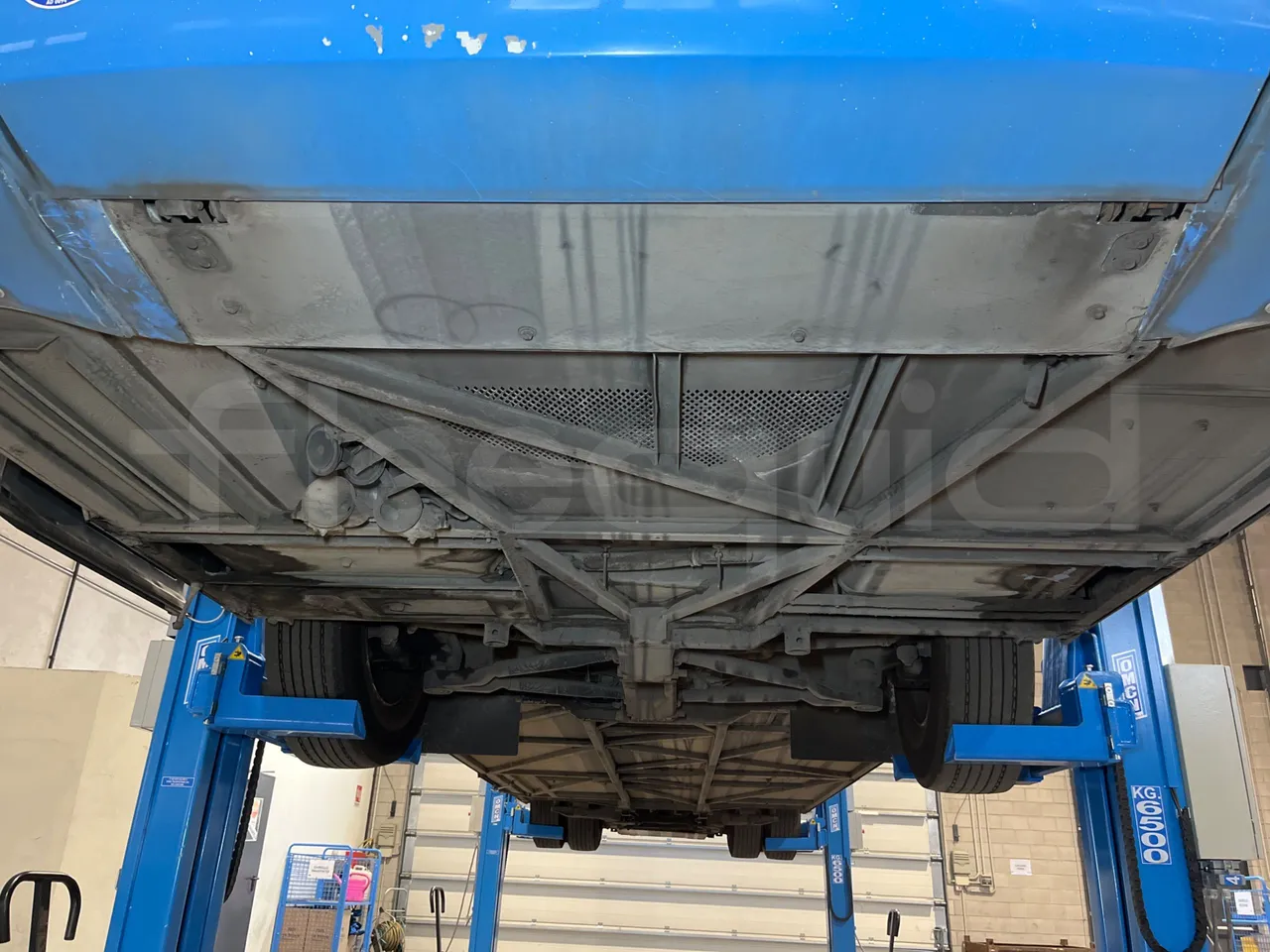 Mercedes-Benz Integro E5 4 - Euro5 - 220kW - 12.140mt - front undercarriage from front