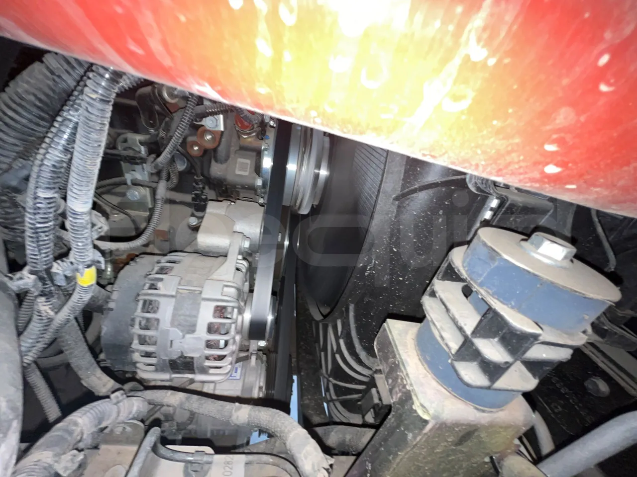 Iveco Indcar WingWGIVMY11 - EUR6 - 152kW - 7.995m - engine plate photo