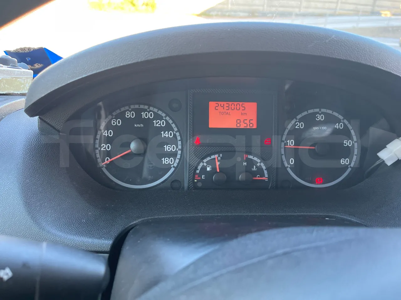 Citroën Jumper Y - EUR5 - 115kW - 6.363m - dashboard lights on