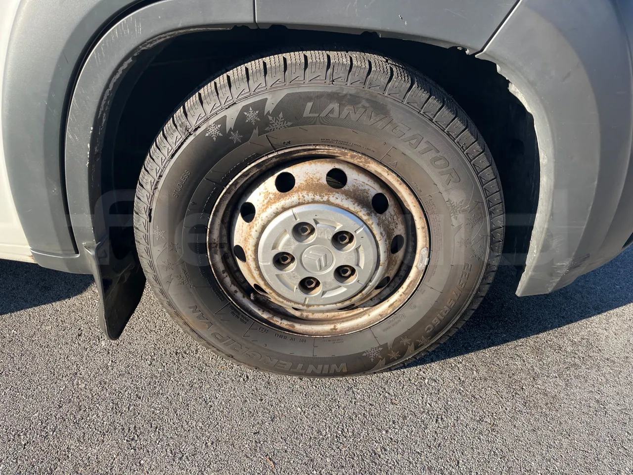 Citroën Jumper Y - EUR5 - 115kW - 6.363m - front left tire measurements