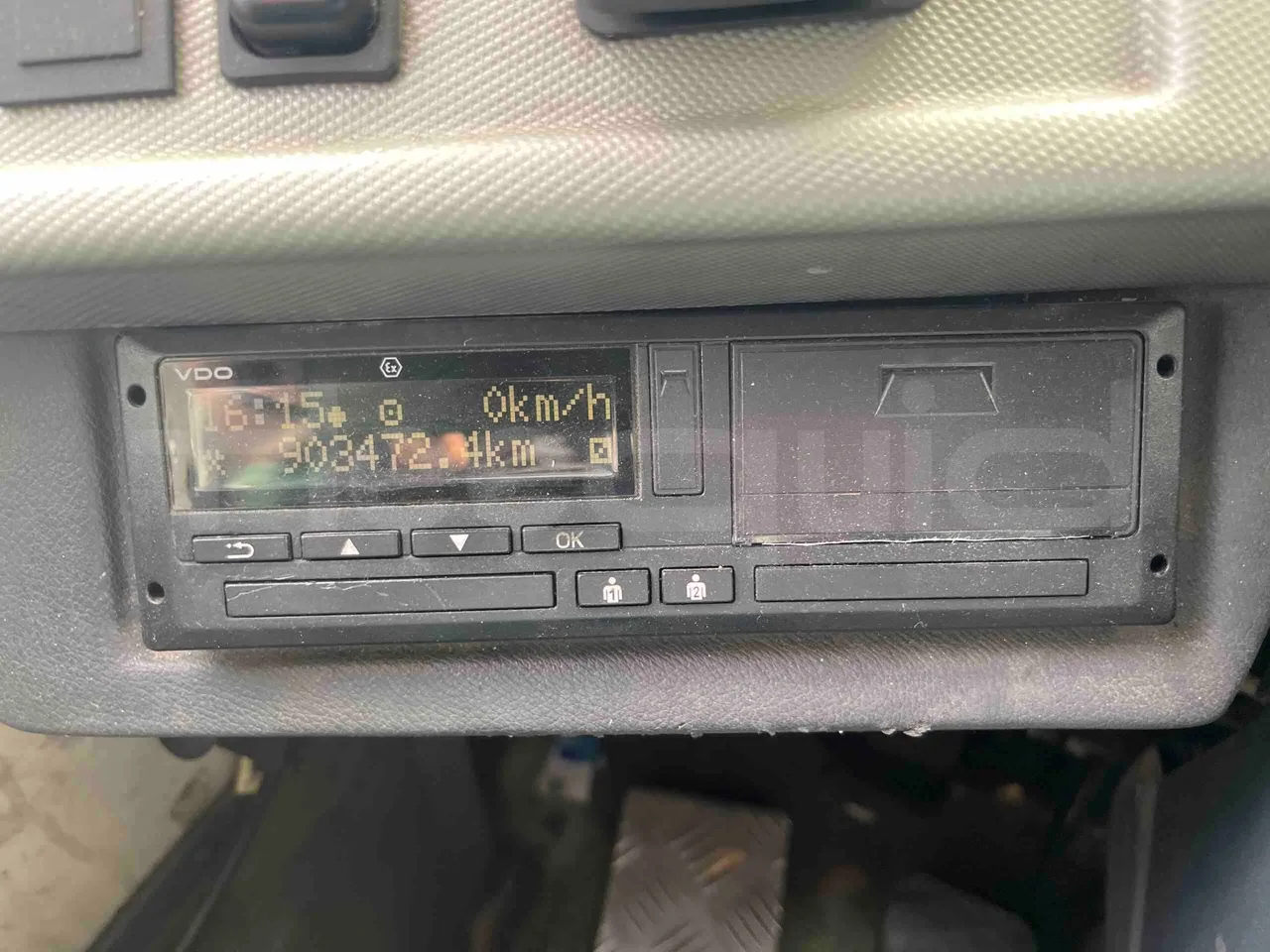 Mercedes-Benz Sunsundegui - Tachograph
